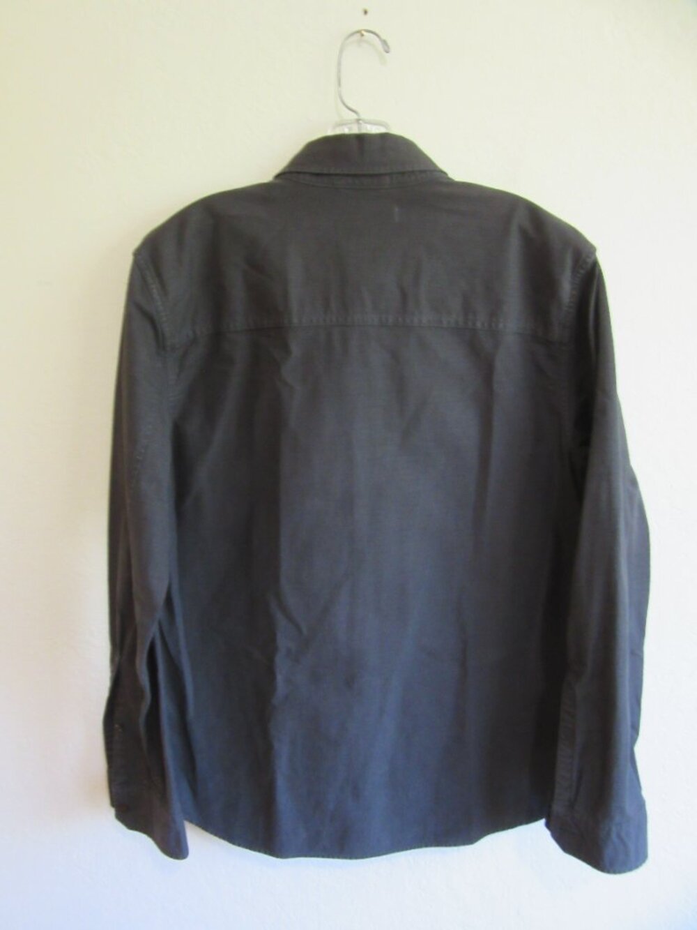 OUTERKNOWN Dark Gray S Organic Cotton Shirt - Picture 2 of 3